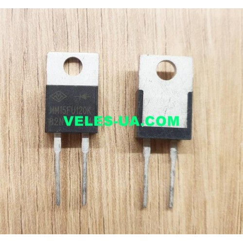 MM15FU120K TO220-2 (артикул: MM15FU120K TO220) MM15FU120K TO220-2 (артикул: MM15FU120K TO220)